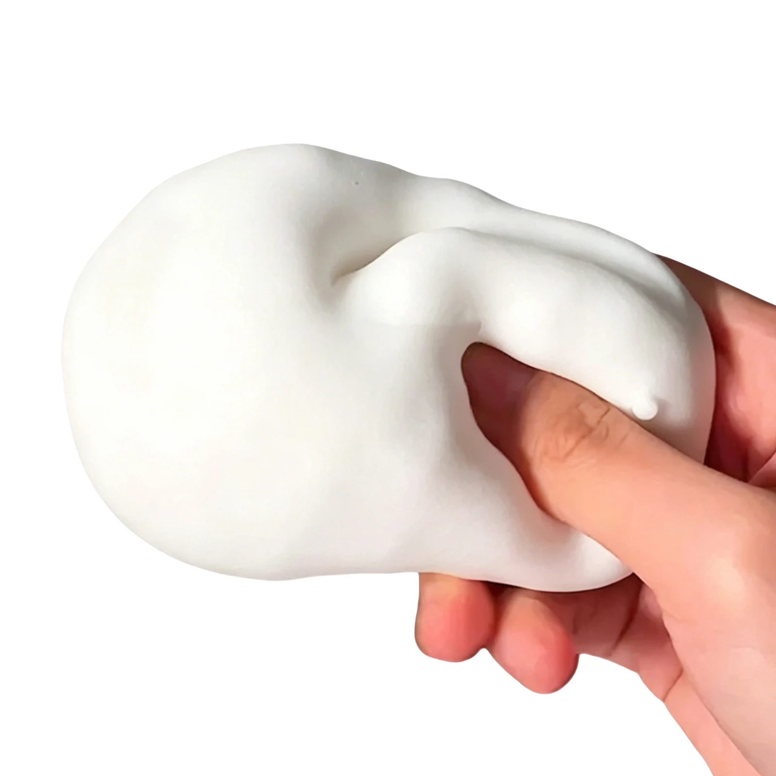 Squeeze Dough Fidget Ball Lightweight Soft Rubber Stress Balls Non-toxic for Kids Adults Friends Families Hand Flexibility
