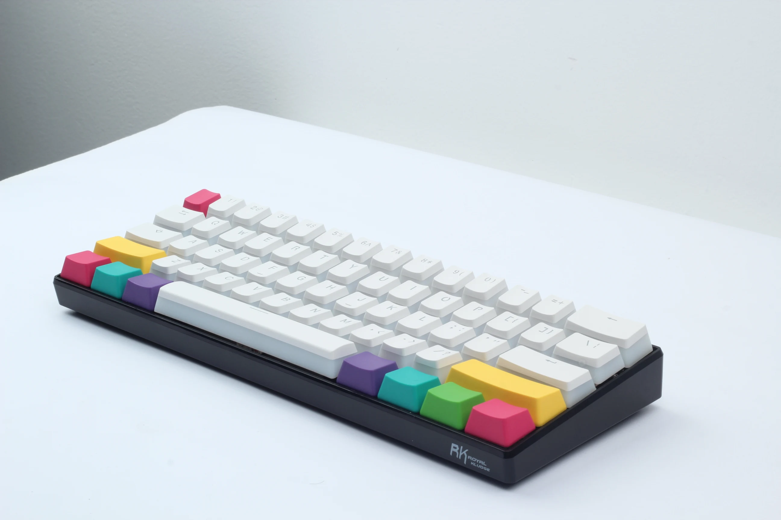 CMYK Keycaps PBT Material OEM Profile for Custom DIY Mechanical Keyboard Compatible Cherry MX 11 Keys