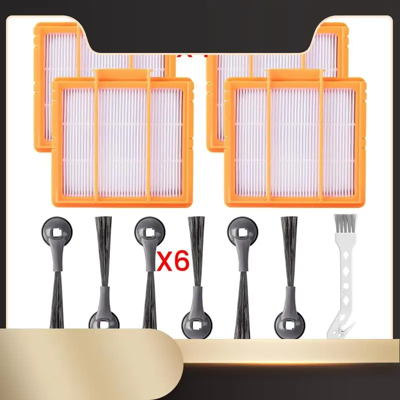 Side Brushes Pre-Motor Filters Replacement Parts For Shark AI AV2511AE AV2501S AV2610WA Vacuum Cleaner Parts-N36R