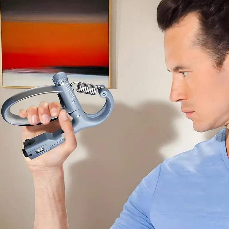 

Hand Exercises For Strength Portable Finger Exercising Tool For Muscle Building 10-100Kg Adjustable Counting Design Hand Grip