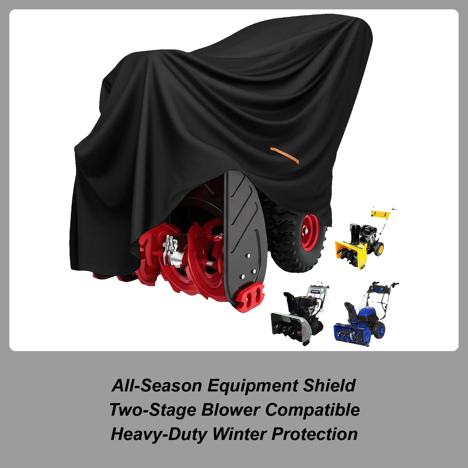 

Водонепроницаемый чехол для снегоочистителя, пыленепроницаемая ткань Оксфорд, чехол для снегоочистителя, уличная мебель, чехол для снегоочистителя, защита от ультрафиолета