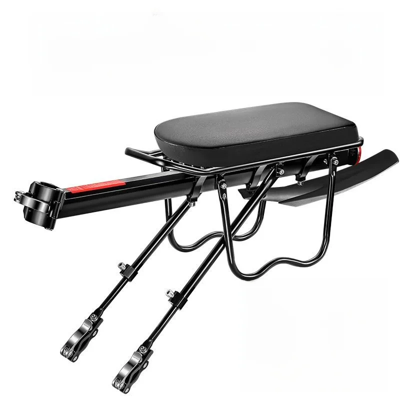 

Задний багажник для горного велосипеда, легко разбираемый, с быстросъемным креплением, универсальный, для перевозки людей и грузов.