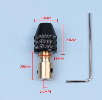 2mm-5mm Universal Kleine Elektronische Bohrer Spannzange Mini Chuck Werkzeug Set Leuchte Clamp Multifunktions Micro elektrische Bohrfutter – Detail 20