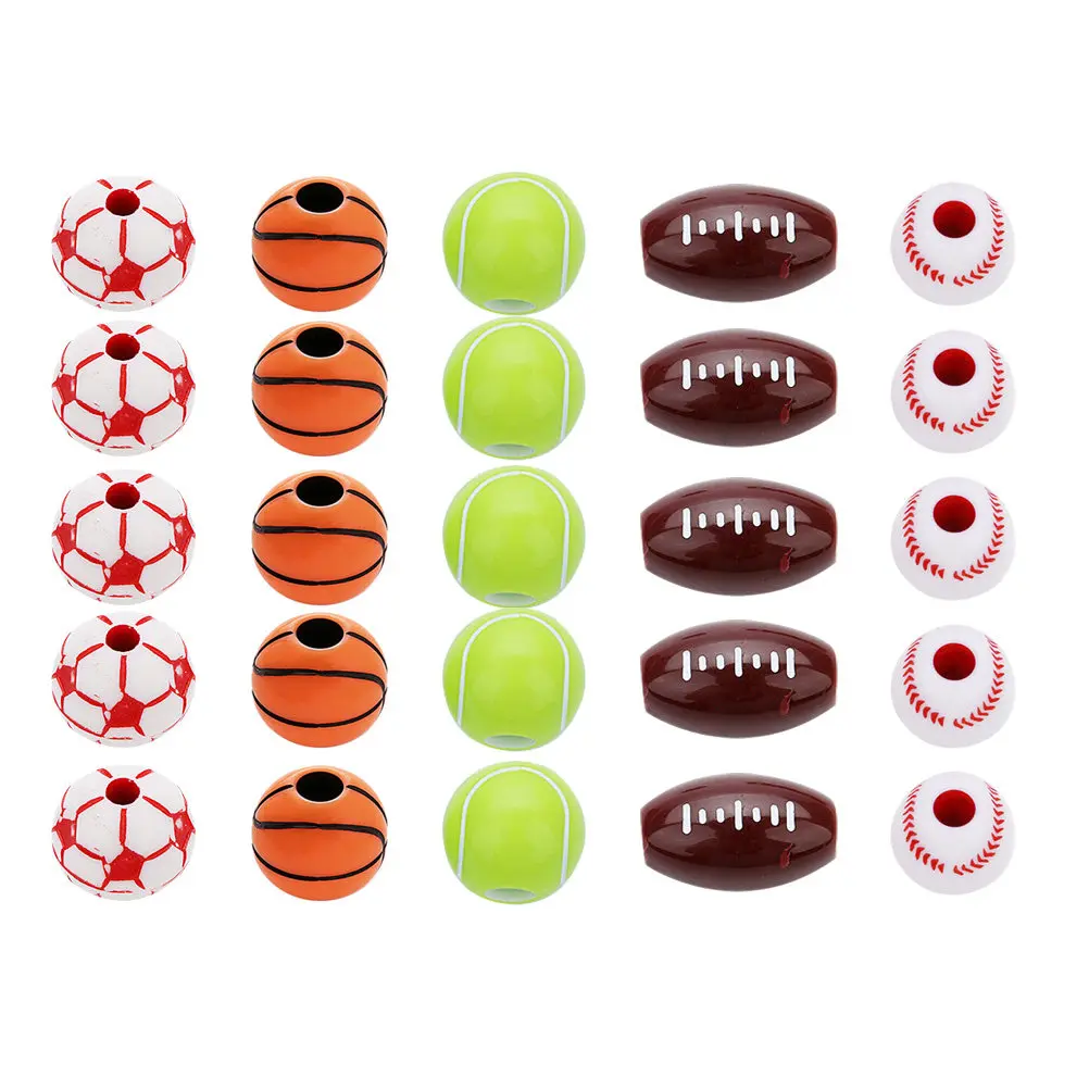250pcs Acrylic Ball Beads for DIY Jewelry Making – Necklace & Bracelet Craft Supplies