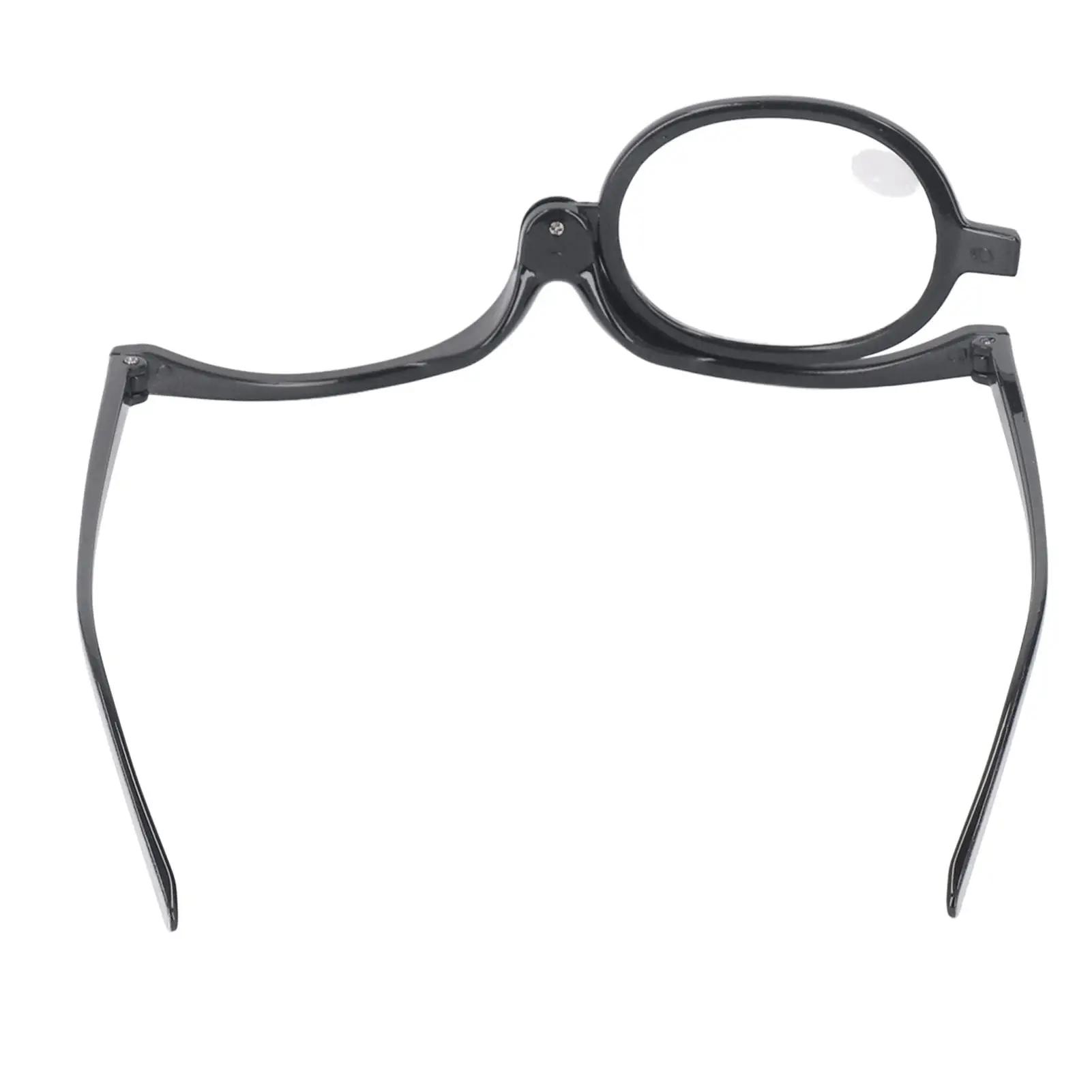 Gafas de lectura de maquillaje con lente abatible individual profesional, gafas de aumento para cosméticos
