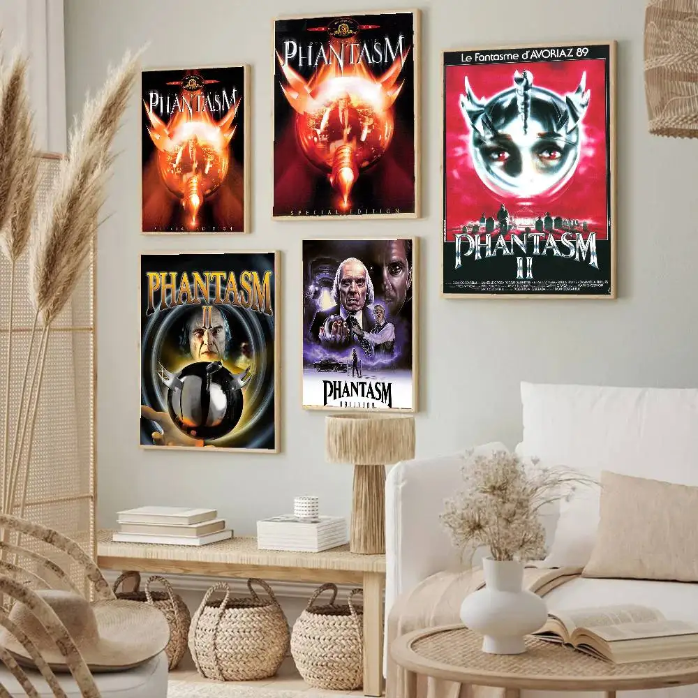 The Horror Film P-Phantasm Posters Living Room Bar Cafe Quality Canvas Vintage Style Comics Painting Art Home Wall Decor Picture