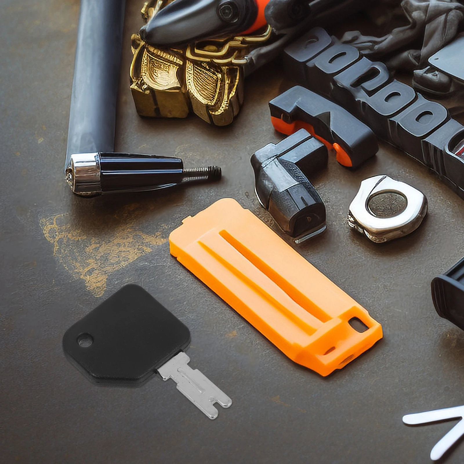 

2 pcs Forklift Keys Ignition Universal 166 186304 S30XL Equipment loader logging earthmoving grader