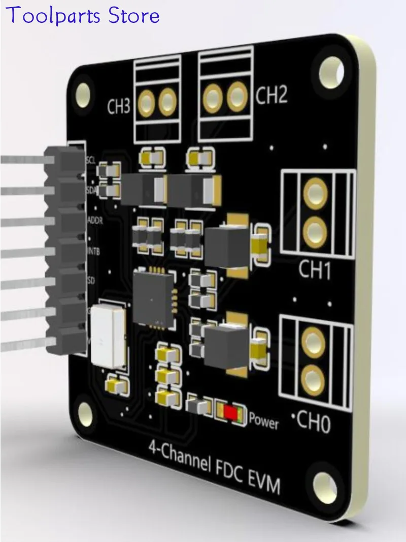 FDC2214 Module Capacitive Sensor Electronic Design Competition Gesture Recognition Paper Counting Liquid Level Measurement