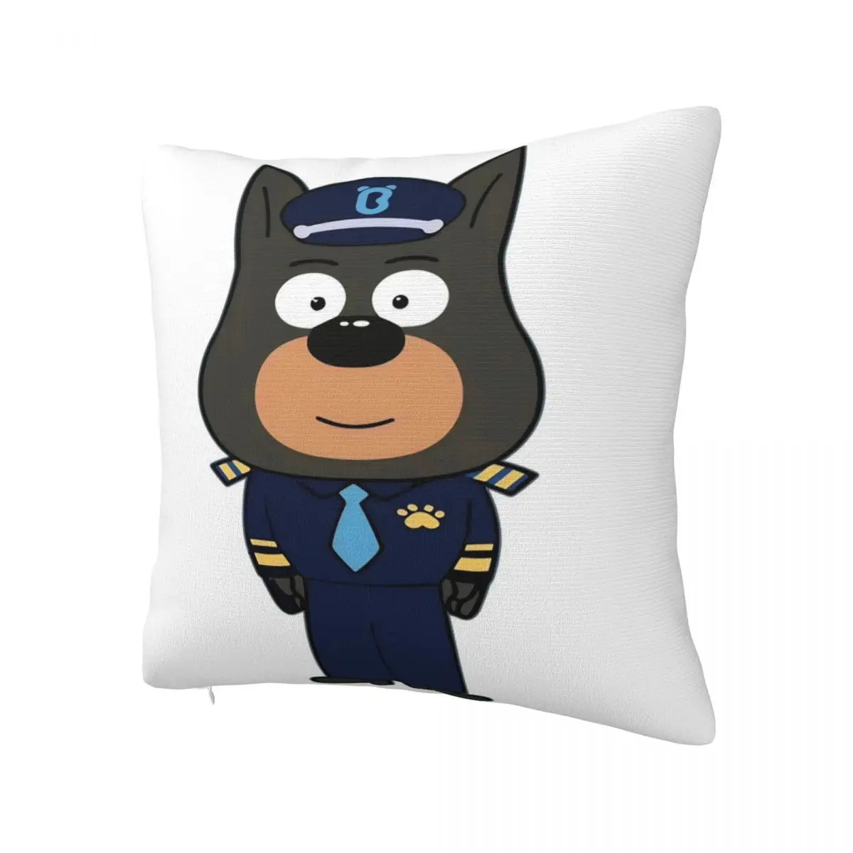 Sheriffs Labradors Pillow Case Cushion Cover Soft Printed Pillow Cover Cute Funny Pillowcases For Wedding Party Home Decor