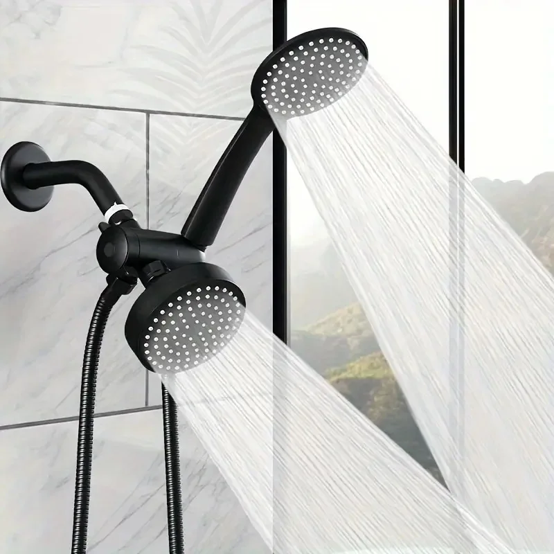 Handheld Shower Head Rain Shower System with Tub Spout Handheld Faucet Set Adjustable Valve Showers Bathroom Facilities