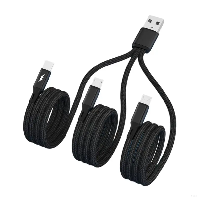 N1HD 3 в 1 USB -Typec+ Micro USB -сплиттер кабель USBC CAR.