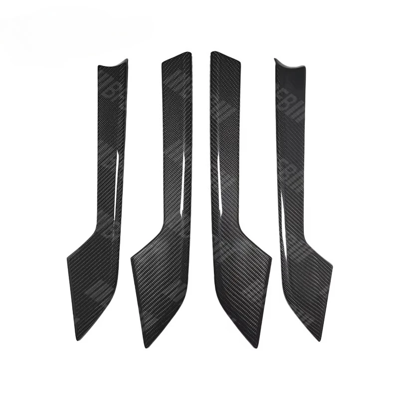 Dry Carbon Fiber Trim & Cover for  A4 B8 B9 2017-2022 RHD Interior Accessories Only Compatible A4L A5 S4 S4L Rear Positions