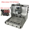 알루미늄 CNC 1712 프레임 키트, 775 스핀들 모터 ER11 콜릿 GRBL DIY CNC 우드 라우터 타각기 랙 스트로크, 170x120x40mm 1