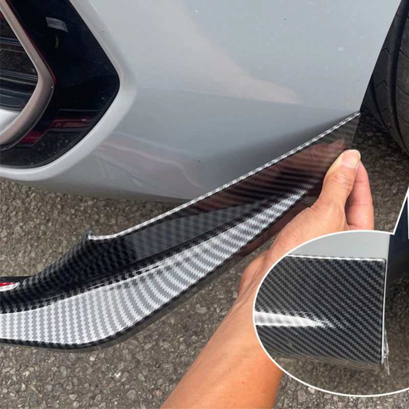 For Audi A3 2025 2026 Adhesive installation of car front bumper protection angle and exterior protection view 4