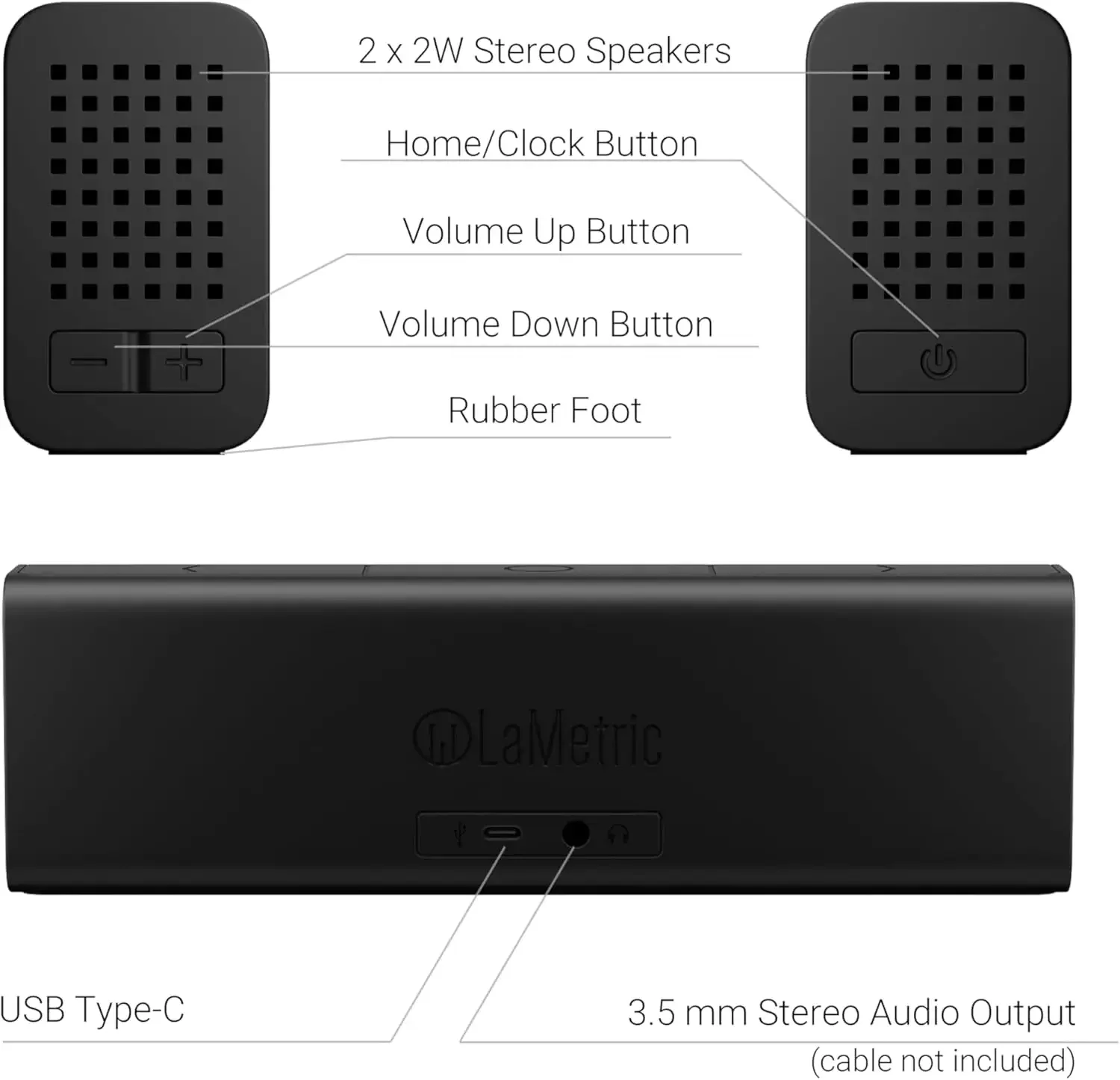 ساعة واي فاي للمنزل الذكي - وساعة منبه رقمية لعداد الوسائط الاجتماعية وصندوق إضاءة السينما مع فن بكسل ريترو للطقس