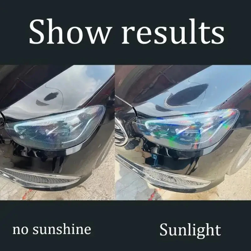 Car Motorcycle Vinyl Wrap Foil Laser Honeycomb Headlight Taillight Tint Film Modify Color Changing Stickers Car Styling