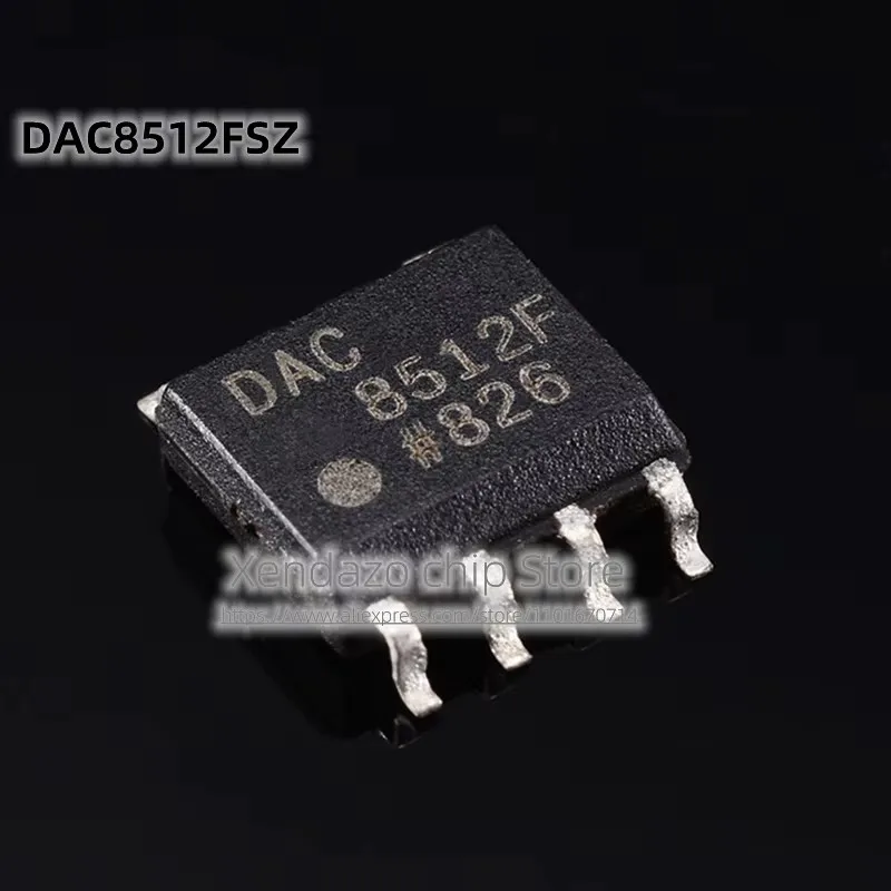 5pcs/lot DAC8512FSZ DAC8512F DAC 8512F SOP-8 package Original genuine Data conversion DAC chip