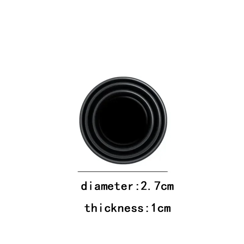 10 قطعة العالمي المضادة للتصادم الباب ملصق باب السيارة امتصاص الصدمات طوقا تحطم وسادة للصدمات سماكة وسادة ملصق