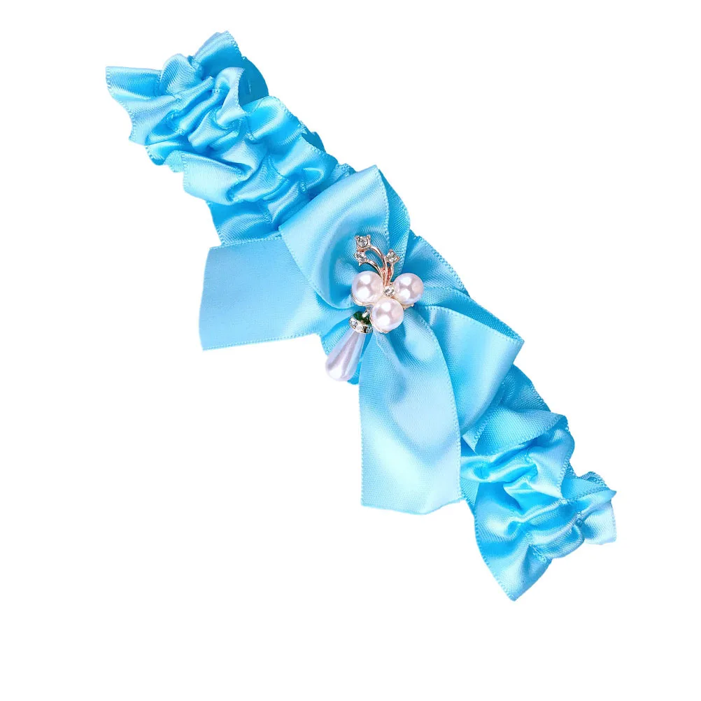 

1pc Pearl Garter For Bride Up To 60Cm Thigh Wedding Bridal Accessory Belt Bridal Party Wedding Bride Prom Decor Belt