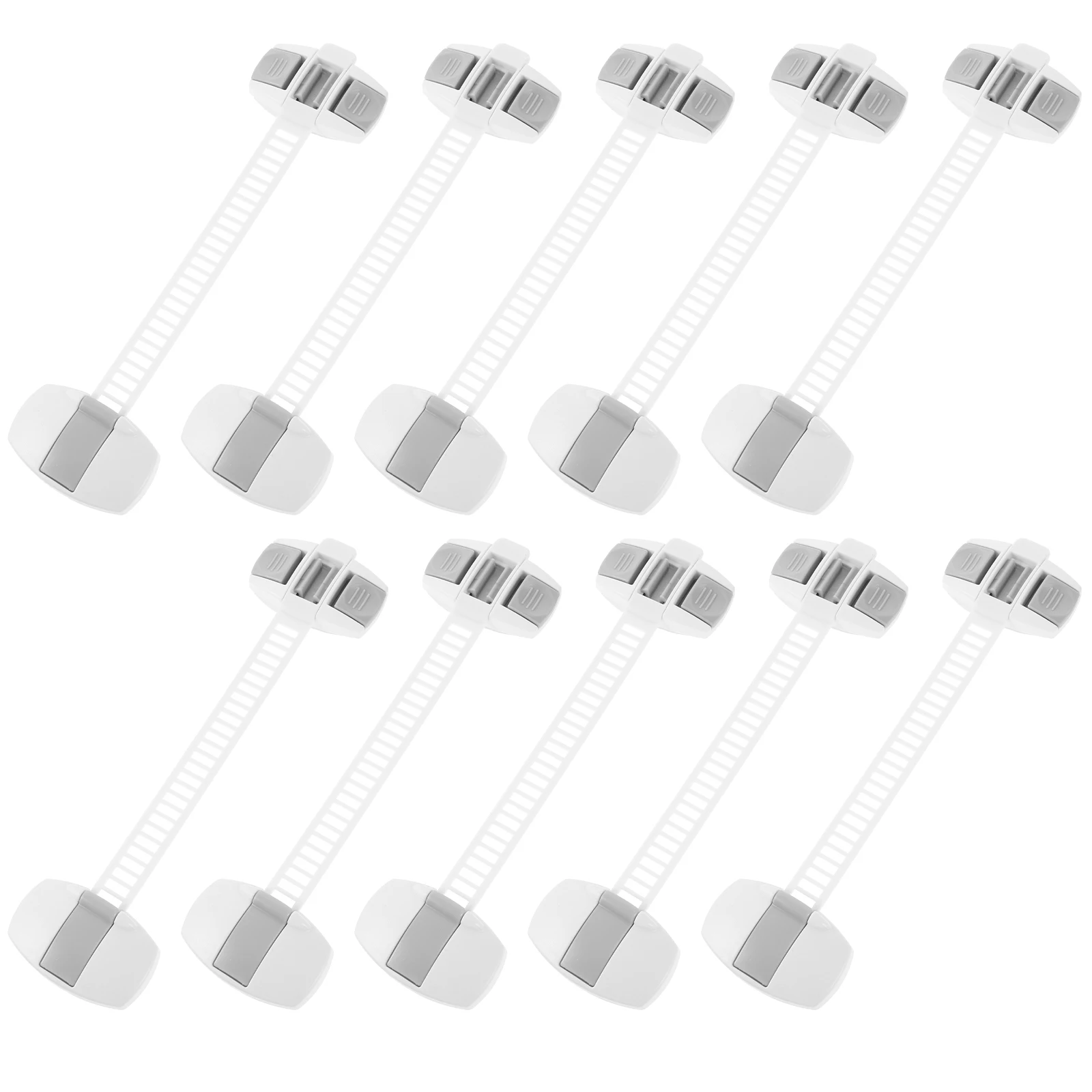 

10 Pc Security Lock Baby Cabinet Safety Locks Alternative Proofing for Cabinets Babyproof Door