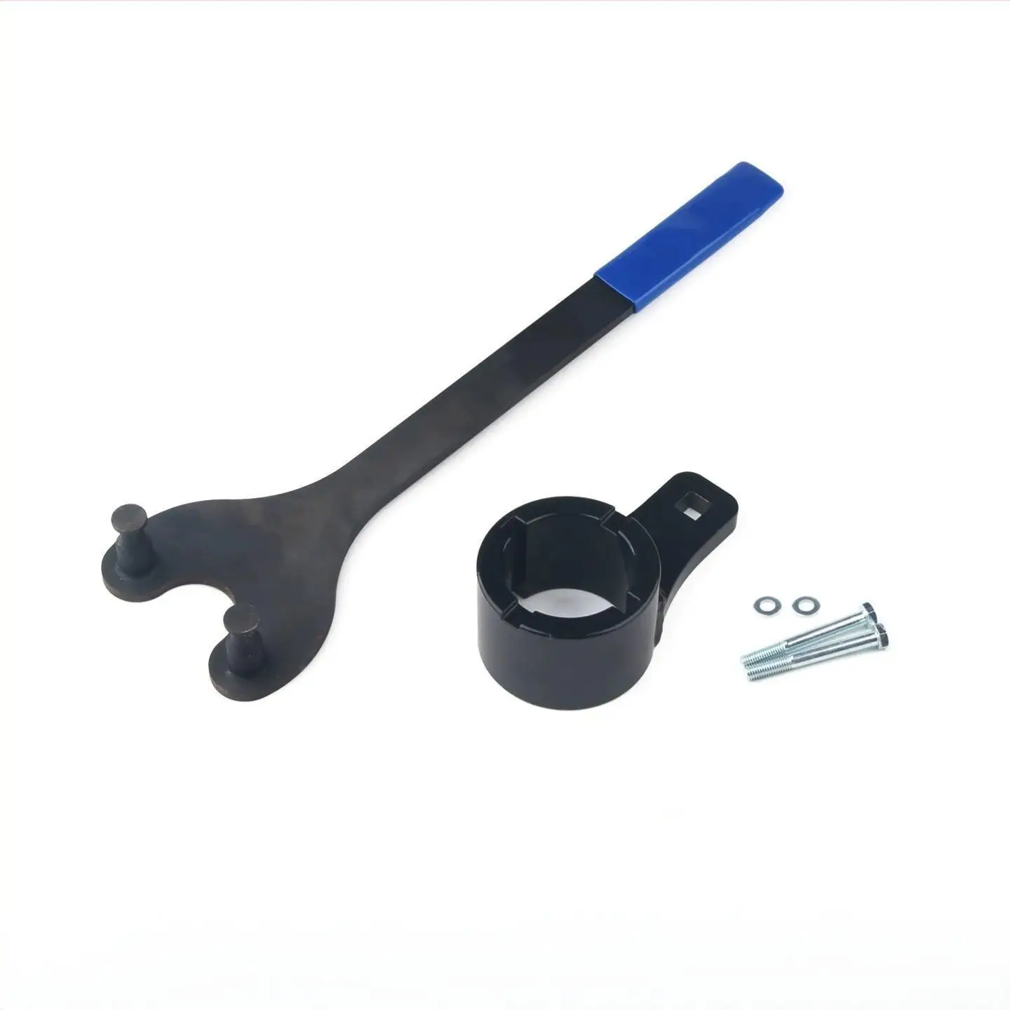 Universal Camshaft Pulley Holder & Crankshaft Damper Holding Tool Harmonic Balancer Holder Wrench for Toyota Lexus OHC Engine