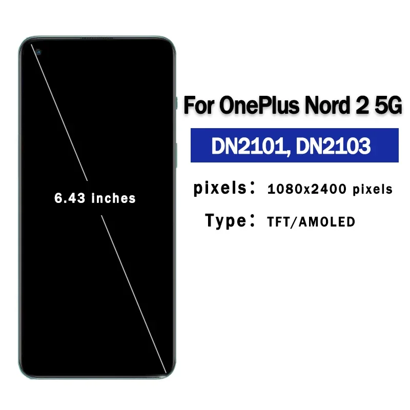 OnePlus Nord 2 5G LCD Display Replacement