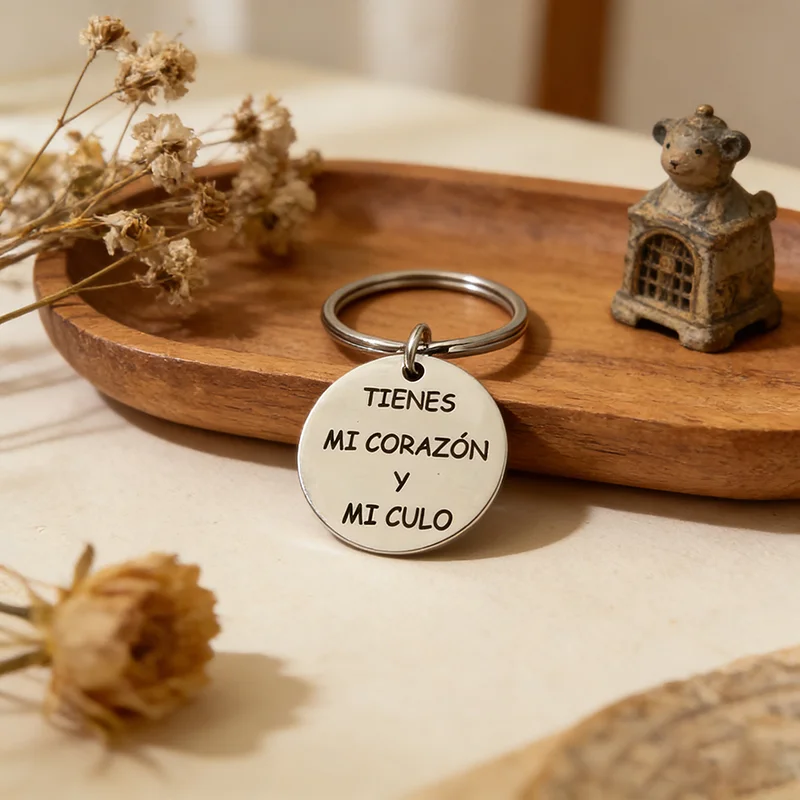 1PC Keychain To Boyfriend To My Husband Llavero Para Pareja, Regalo De San Valentín, Regalo De Cumpleaños