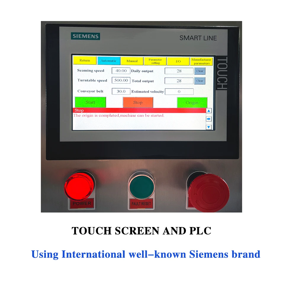 Automatic Canning Sealing Machine Aluminum Tin Can Sealer for Tuna Fish Production Line