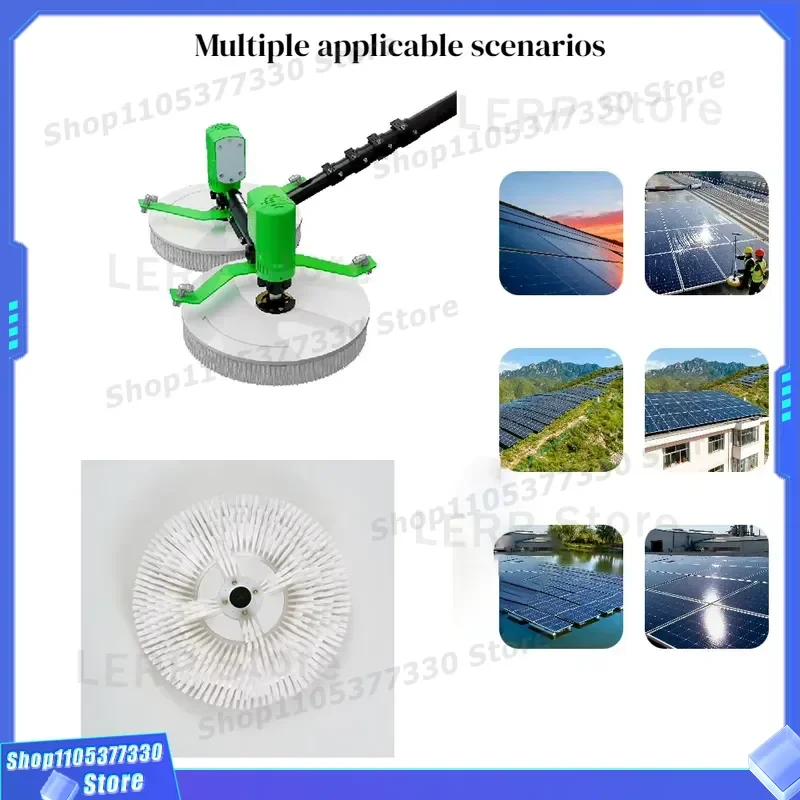 CE Certified Solar Panel Cleaning Robot System Professional Photovoltaic Brush Equipment for Efficient PV Module Maintenance