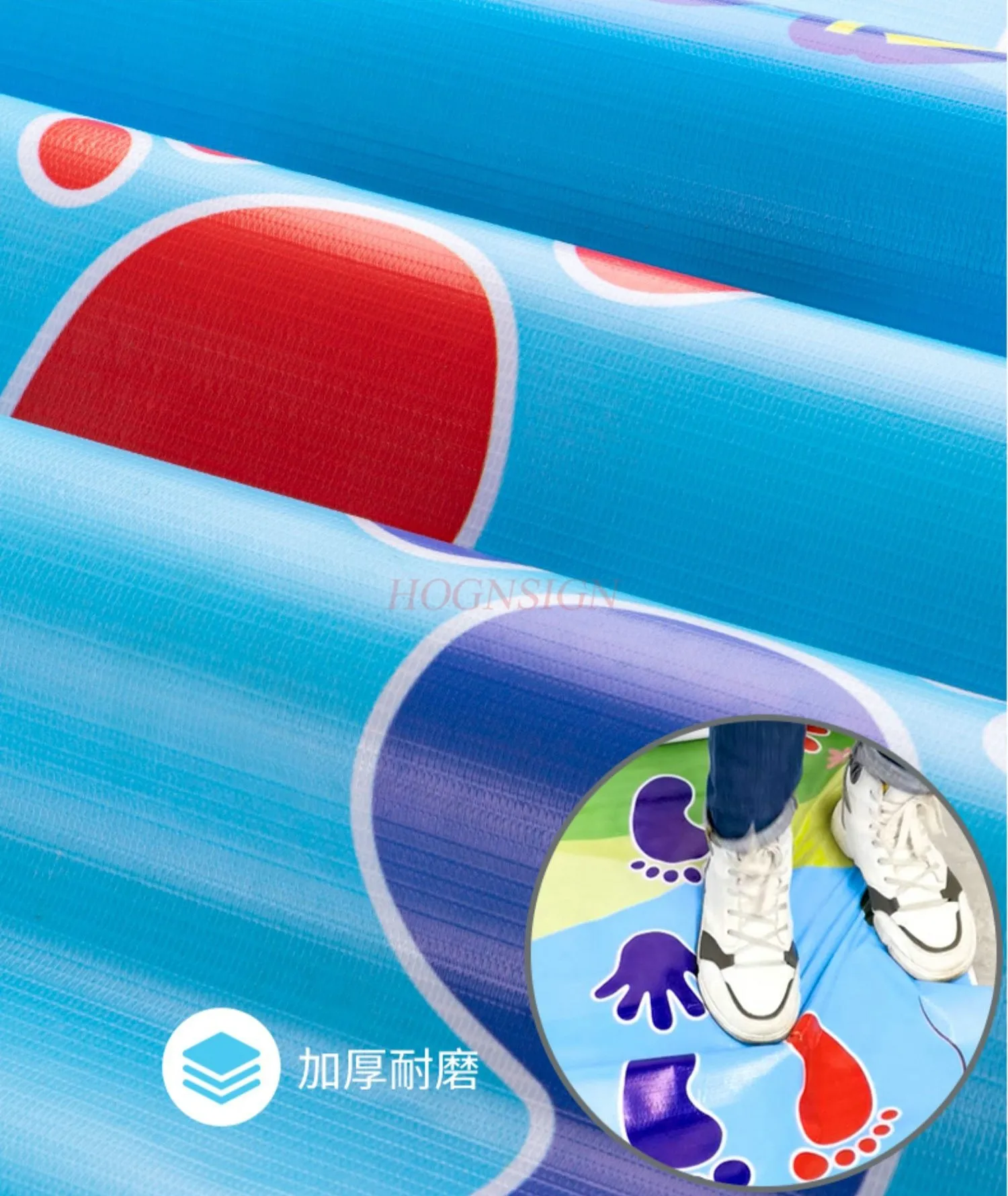 Dłoń i stopa w połączeniu z podkładkami sportowymi do budowania i rozszerzania gier, szalonego treningu, zabawek, przedszkola, zajęć na świeżym powietrzu