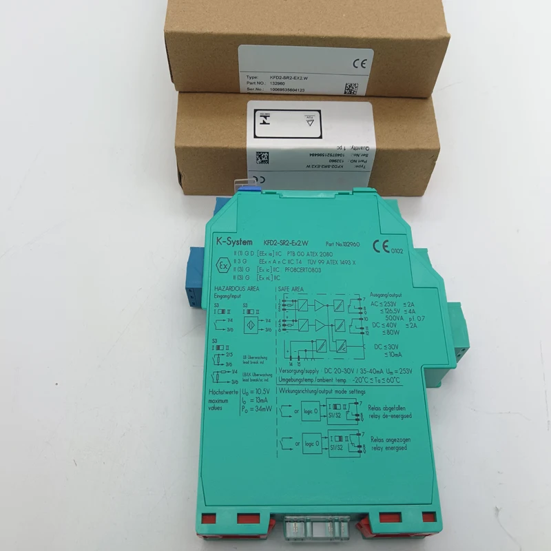

KFD2-SR2-EX2.W KFD2-CD-Ex132 KFD2-STC4-Ex1 Новый оригинальный барьер безопасности KFD2-STC4-Ex1