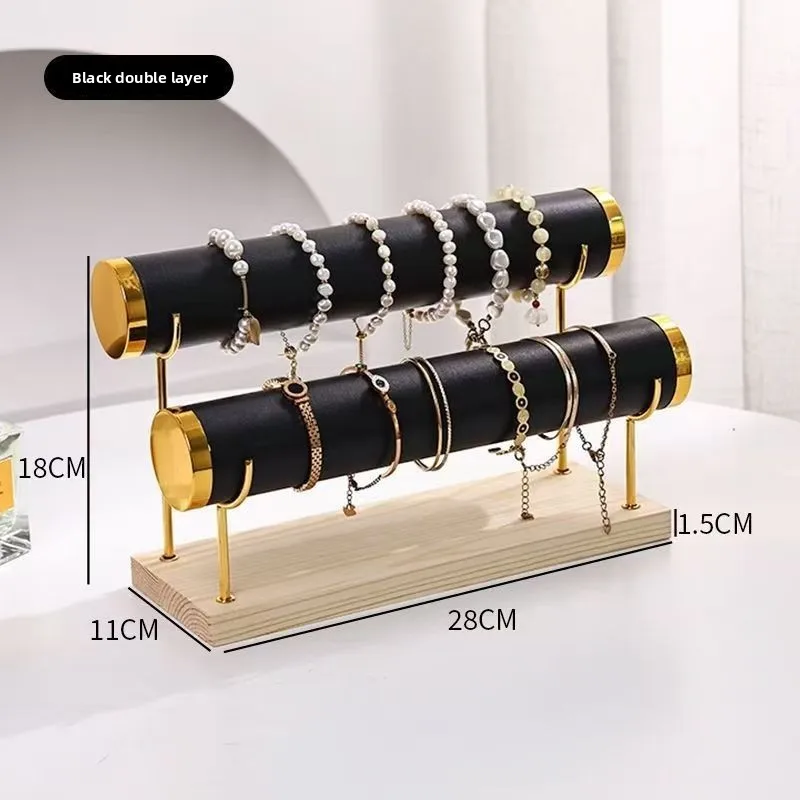 Phnom Penh Bracelet Rack, Bracelet Storage Rack, Wrought Iron Jewelry Rack, Trapezoidal Organizer, Metal Bracelet Display