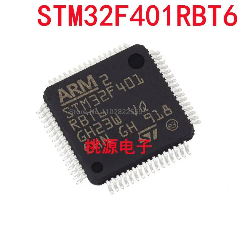 1-10 piezas STM32F401RBT6 LQFP-64