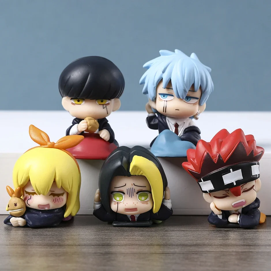 Set Onemutan Mashle Magic and Muscles cápsula Gacha PVC estatuilla muñecas modelo figura juguetes regalo de Navidad