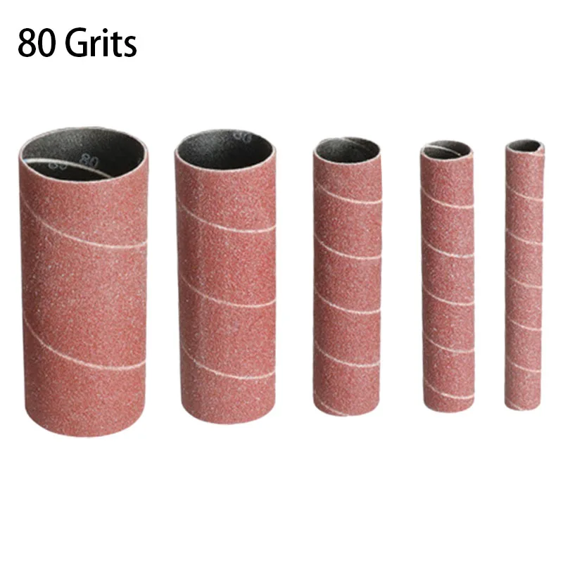 ปลอกกระดาษทราย80/150/240เม็ดอลูมิเนียมสำหรับโลหะพลาสติกไม้ขัดไม้กลองขัดเครื่องมือขัด