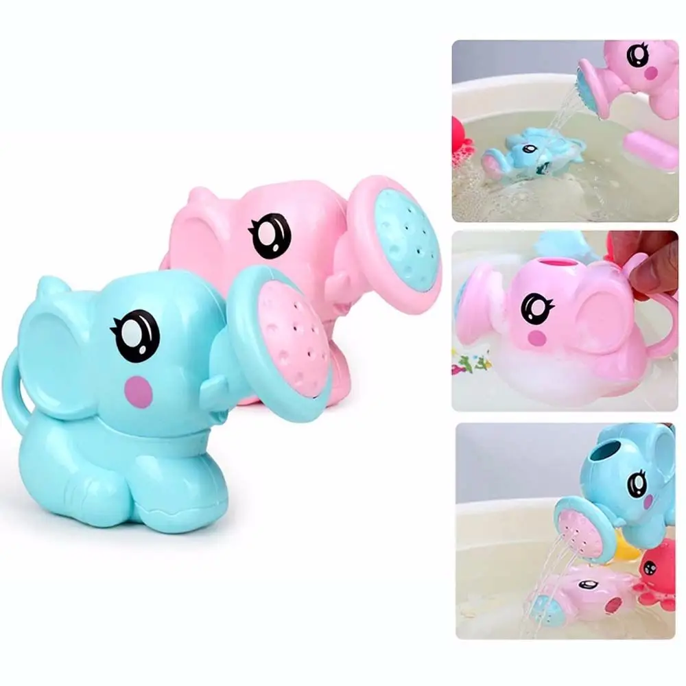 

Cute Kids Gift Bathroom Swimming Toys Beach Toy Baby Bath Toys Water Spray Elephant Watering Can Baby Shower