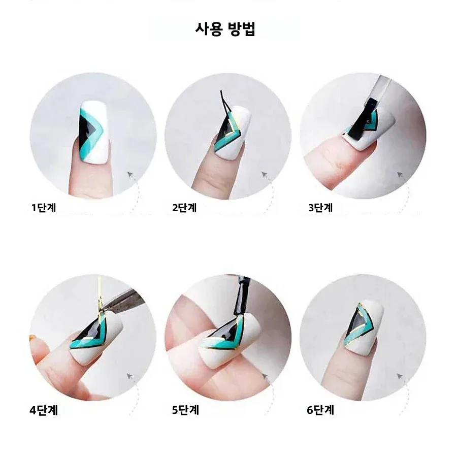 30Pcs Nail Art Striping Tape Multicolor Line Stickers for Creative Nail Design Decoration Decals for Fingernails/Toenails