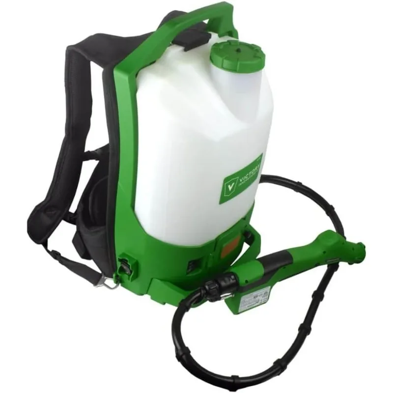 Victory Innovations Cordless Electrostatic Backpack Sprayer Machine for disinfectants, sanitizer, Cleaning,Green,VP300ES