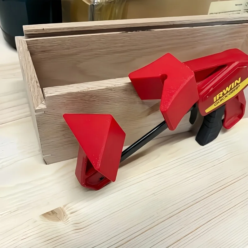 Quick Clamp Angle Adapter Engineered To Work with 2026 Series Quick Clamps, Providing Angled Grip for Woodworking and Projects