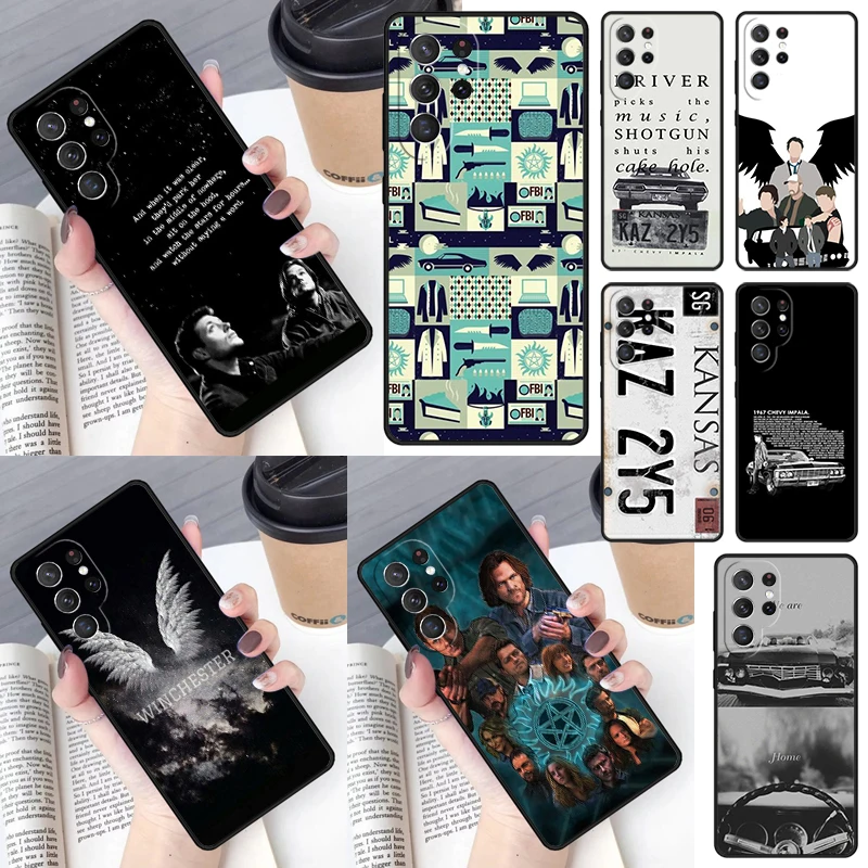 Supernatural tv show Phone Case for Samsung Galaxy S26 Ultra S25 S24 S23 S22 S21 S20 Note10 Plus FE Cover