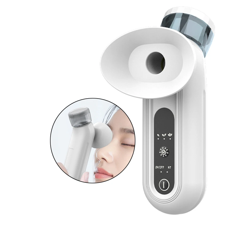 Portable Heated Eye Moisturizing Device Relief Dry Eyes Hot Compress Fast Steam Face Eye Mist Sprayer