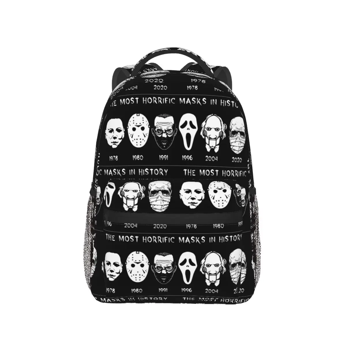 Horror Masks Backpacks Boys Girls Bookbag Children School Bags Cartoon Kids Rucksack Shoulder Bag Large Capacity