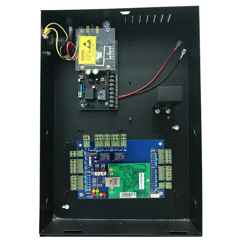 Goldbridge 2door Network RFID Access Control Panel with AC110V/220V Access Power Supply