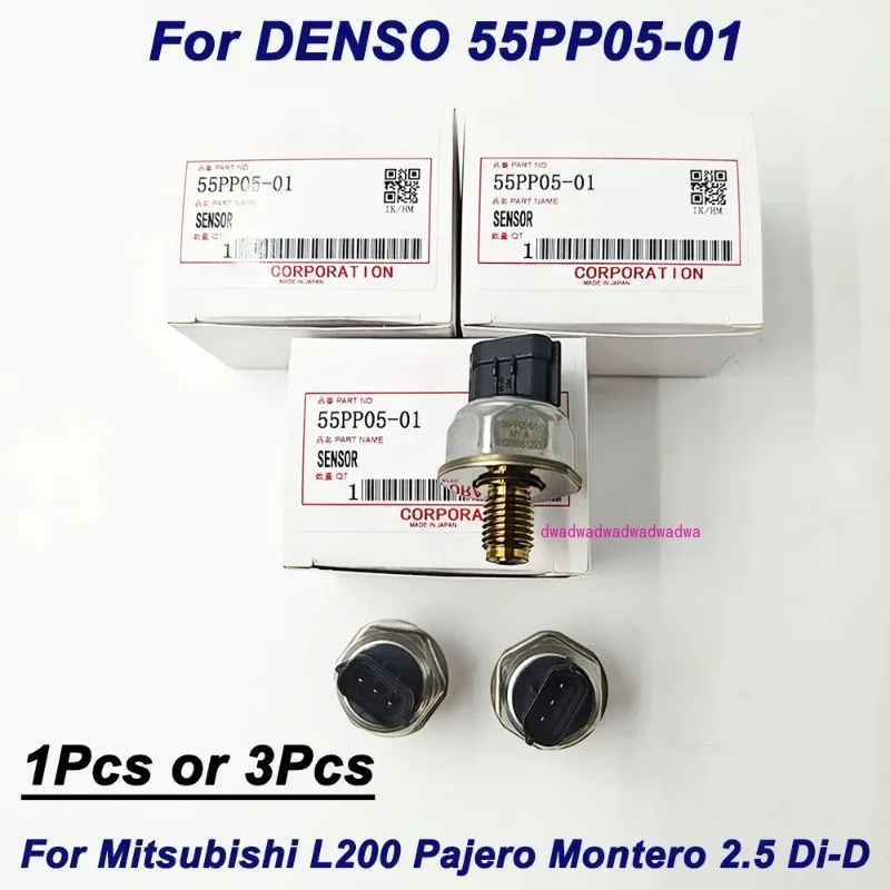 

High Quality for D-ENSO 55PP05-01 Fuel Rail Pressure Sensor 1465A034 43PP13 55PP0501 For Mitsubishi L200 Pajero Montero 2.5 Di-D