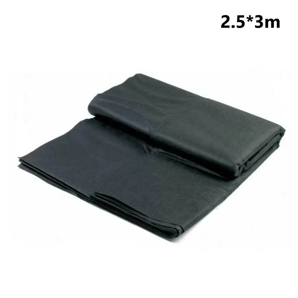 Fish Pond Liner Pond Membrane Reinforced Waterproof Black Clearance Durable Flexible Garden Liner Cloth PE Membrane