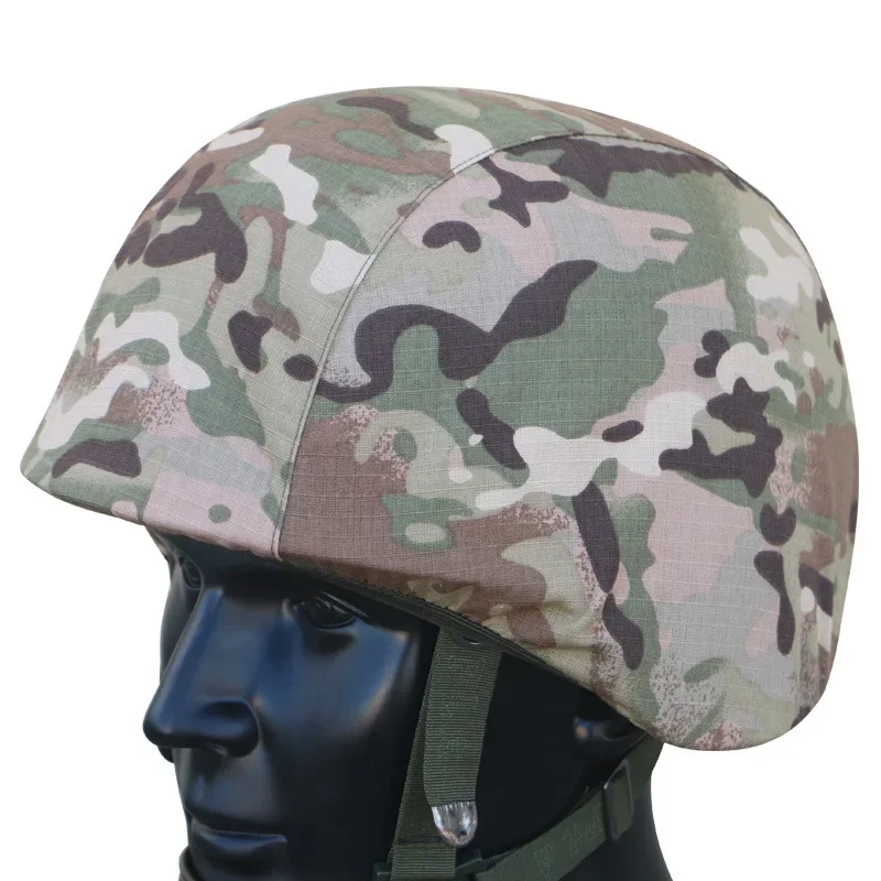 M88 QGF-03 Helmet German Flecktarn MC Camo Fabric Cover Elastic Russian EMR A-TACS FG Digital Jungle Camo Cloth Cover Cap view 5