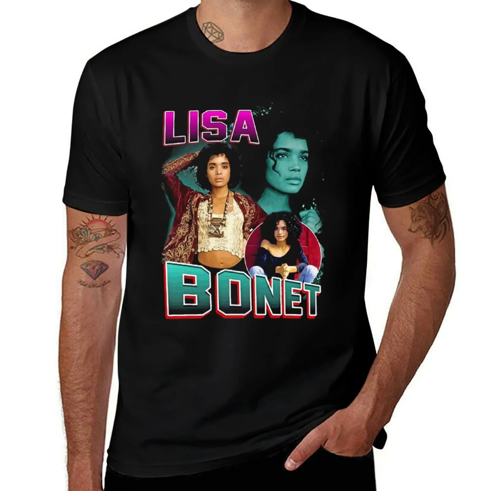 

Vintage Inspired Lisa Bonet T-Shirt funny meme t-shirts essential t shirt plus size tops mens plain t shirts