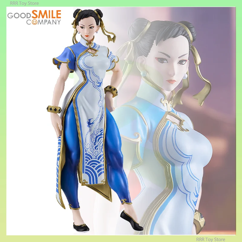 

Original GSC Street Fighter Chun Li Han Juri Figure POP UP PARADE SF6 Game Figures Collection Model Statue Figurine Doll Toys