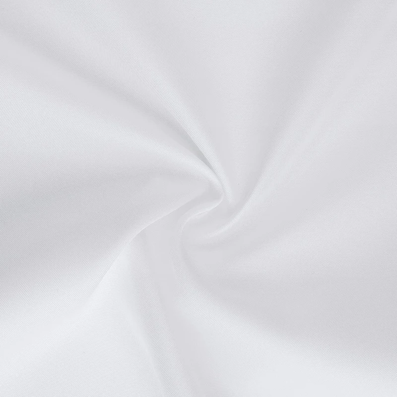 180x180cm Fabric White Shower Curtain Liner, Simple Shower Curtain for Modern Neutral Hotel Bathroom Decor, Waterproof Cloth