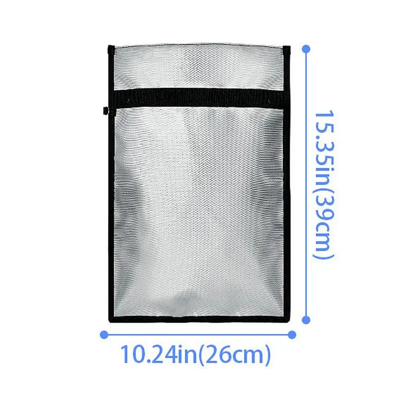Fireproof Waterproof Document Storage Box Bag Fire Resistant Safe Portable Travel Storage Bag For Money Jewelry Passport